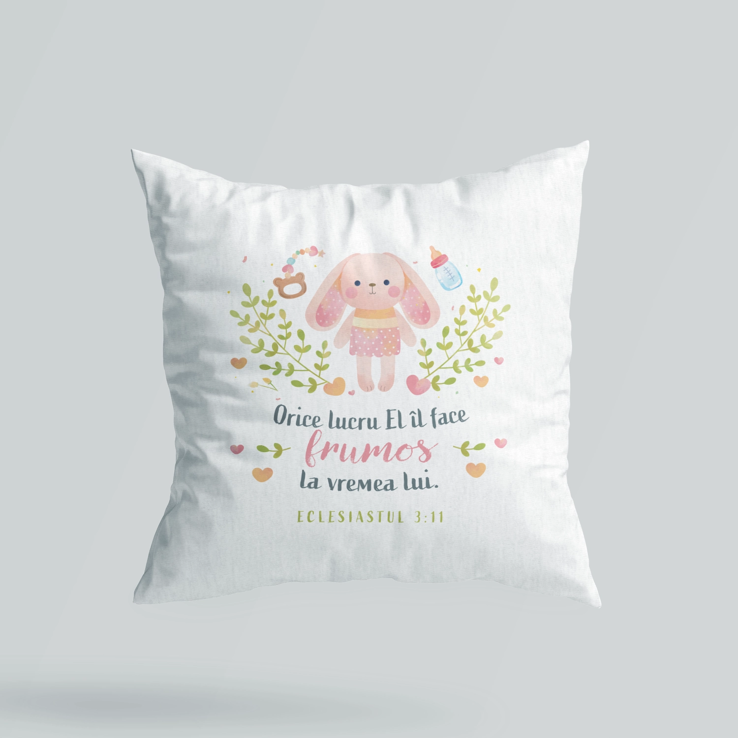 Perna cadou crestin cu verset din Biblie - Eclesiastul 3:11